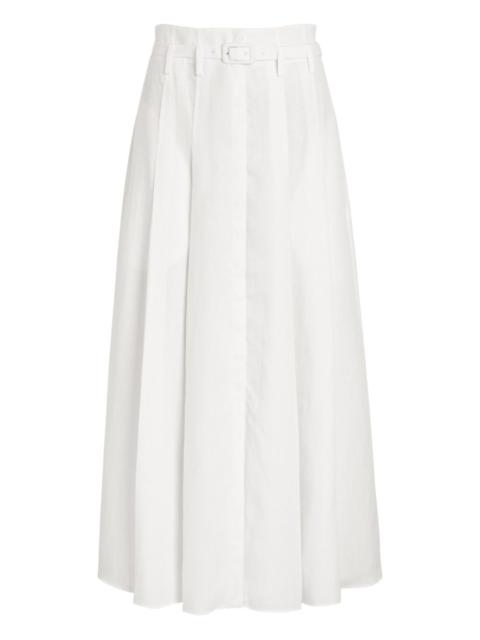 GABRIELA HEARST Dugald pleated maxi skirt