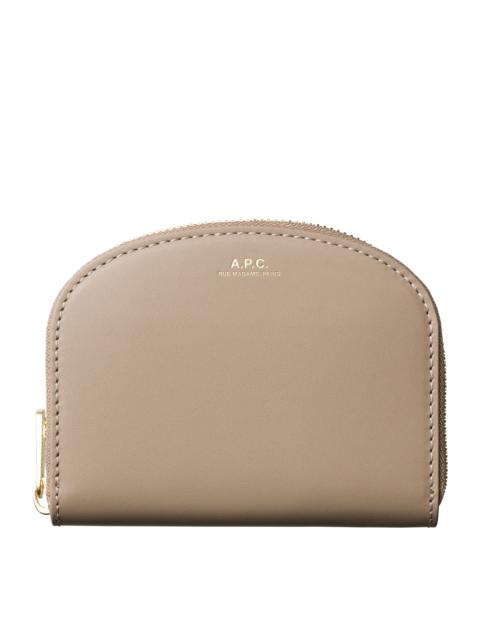 A.P.C. Demi-Lune compact wallet