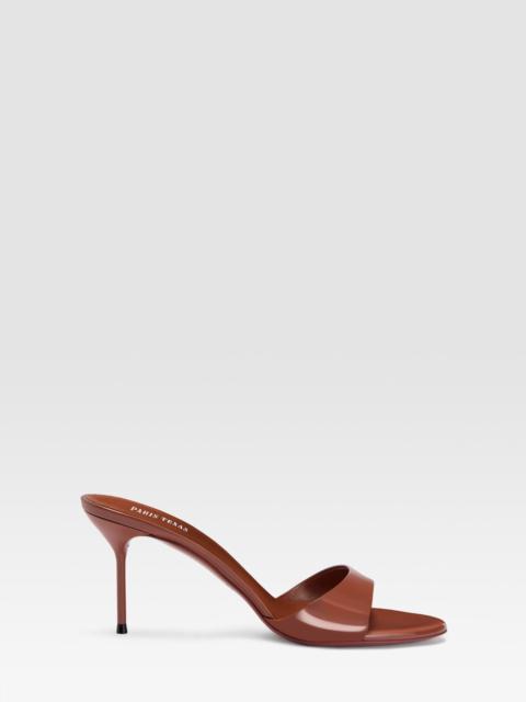 PARIS TEXAS PATENT LEATHER MULE