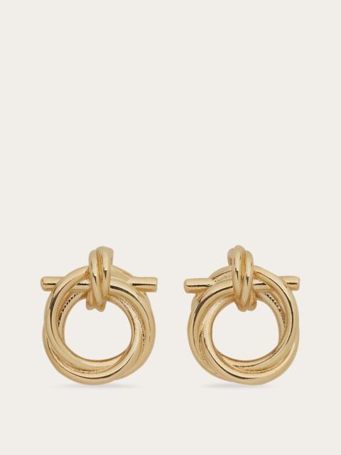 Twisted Gancini earrings