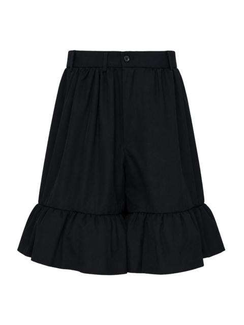 Comme des Garçons GIRL Ruffle Hem Flare Shorts