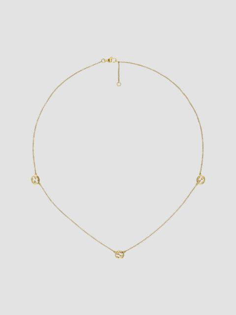 GUCCI Women's Interlocking 18K Yellow Gold Chain Necklace - Yellow Gold