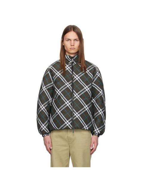 Burberry Burberry Reversible Check Puffer Jacket