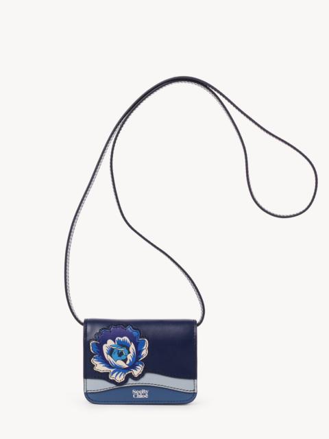 See by Chloé LAYERS CARD HOLDER WITH STRAP