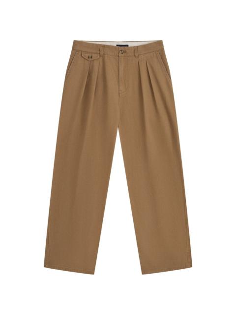 Gosha Rubchinskiy pleated flap-pocket trousers