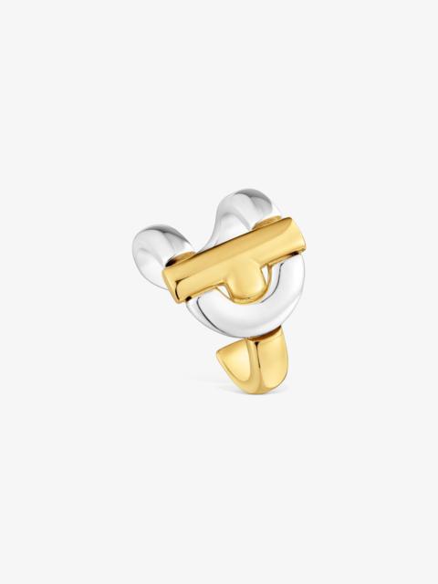 TOUS Two-tone Ring TOUS MANIFESTO
