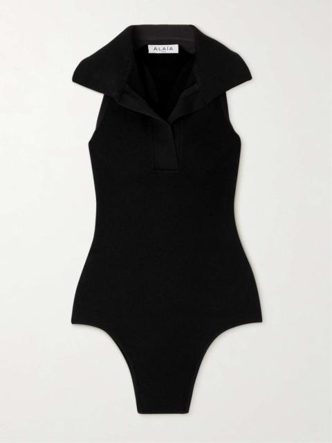 Piqué bodysuit