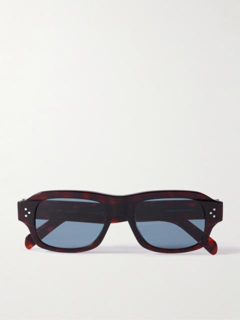 CELINE Square-frame Tortoiseshell Acetate Sunglasses