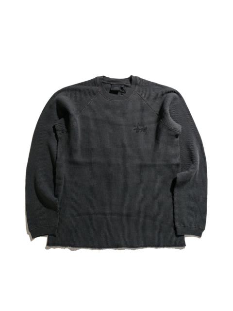 Stüssy Stüssy Basic Stock Raglan Thermal Washed Black