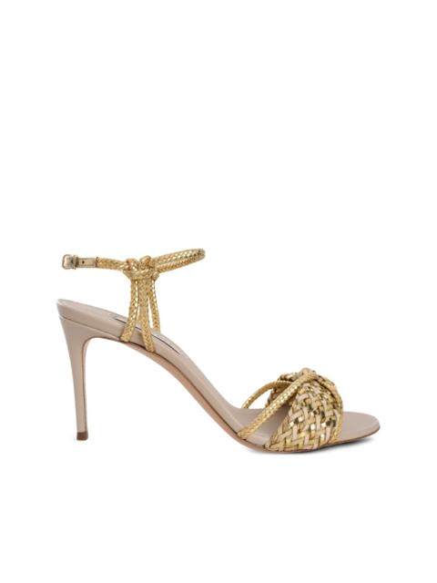 CASADEI 111mm interwoven detailing sandals