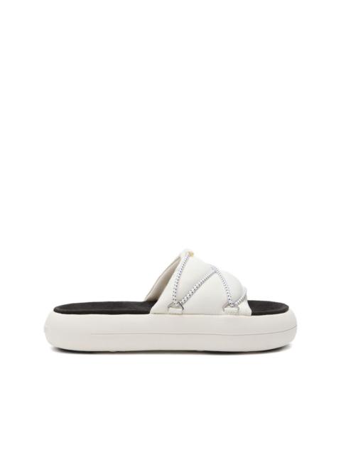 MOON BOOT Icon rope-detail platform sandals