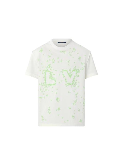 Louis Vuitton Louis Vuitton LV Spread Embroidery T-Shirt Milk White/Green
