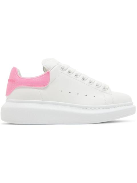 Alexander McQueen Alexander McQueen Oversized White Bright Pink Glitter (Women's)