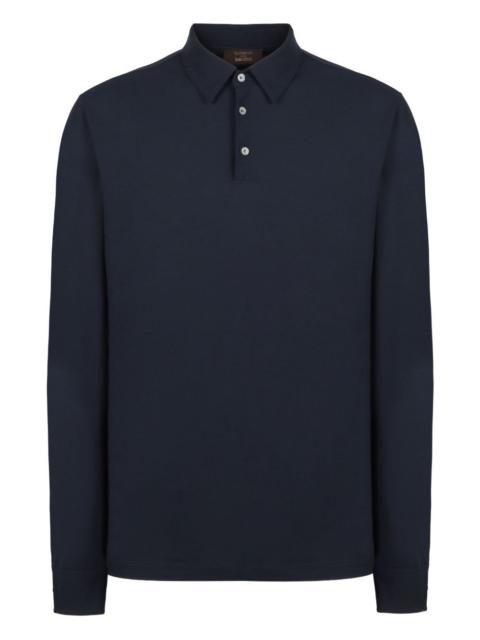 SLOWEAR buttoned-cuffs polo shirt
