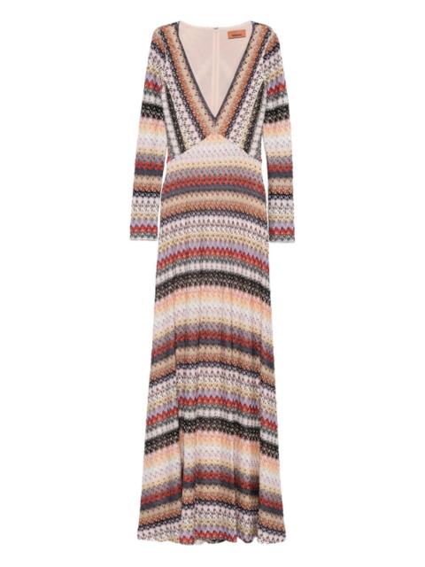 Missoni zigzag-woven dress