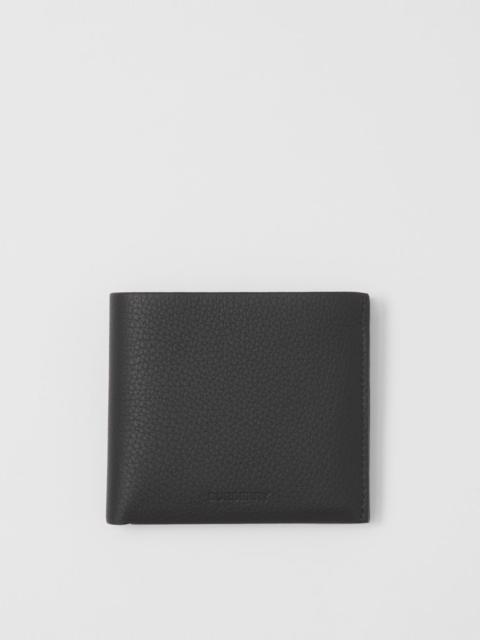 Burberry Grainy Leather International Bifold Wallet