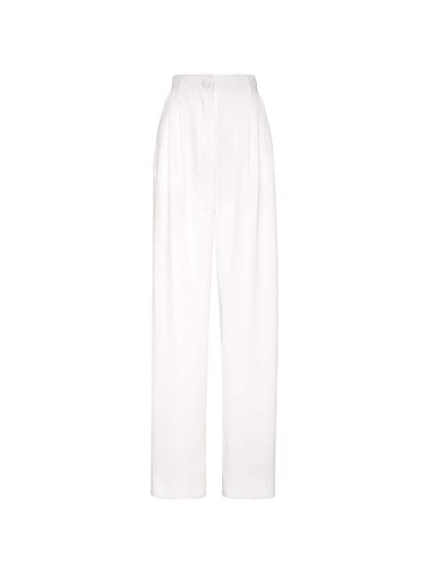PHILIPP PLEIN high-waisted tailored trousers