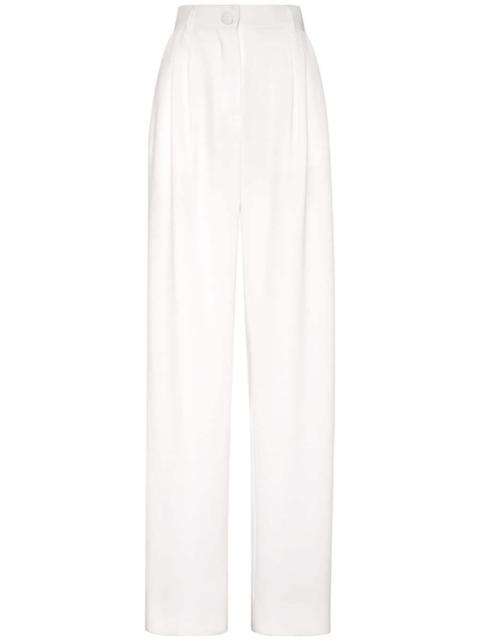 PHILIPP PLEIN high-waisted tailored trousers