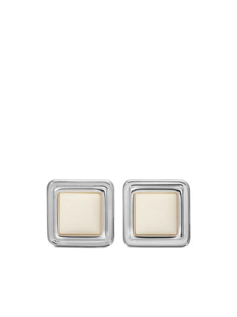 HEAVEN MAYHEM Archer square-frame earrings