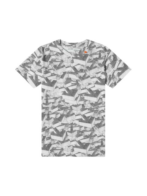 Off-White Off-White Arrows Pattern Short-Sleeve Slim Tee 'White/Grey'