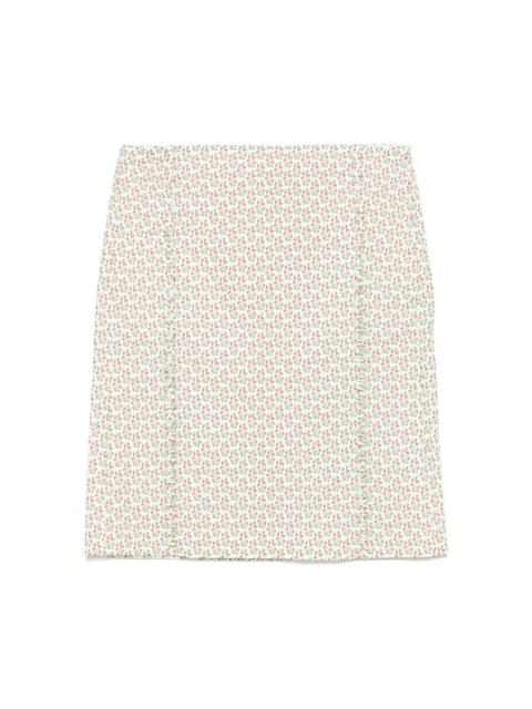 N°21 jersey midi skirt