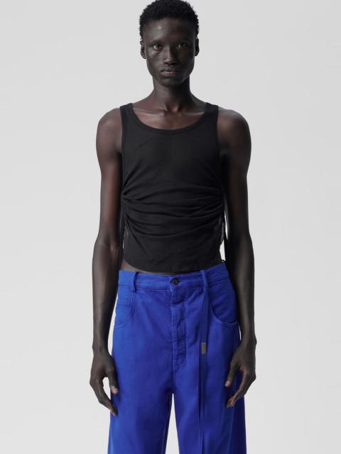 Ann Demeulemeester Boris Ruched Tank Top