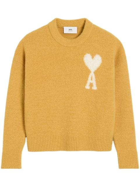 AMI Paris Ami de Coeur wool blend sweater