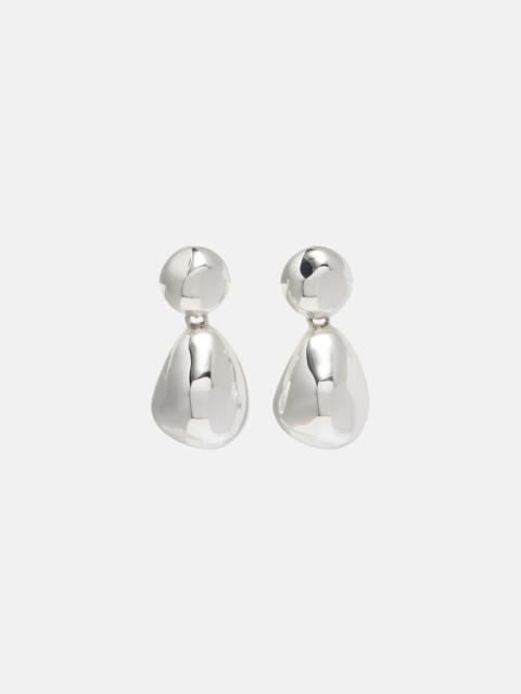 PHOEBE PHILO Double Ball sterling silver earrings