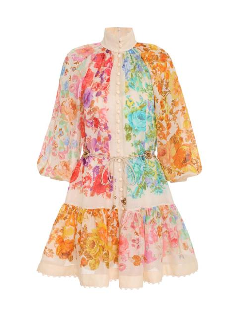 Zimmermann RAIE LANTERN MINI DRESS