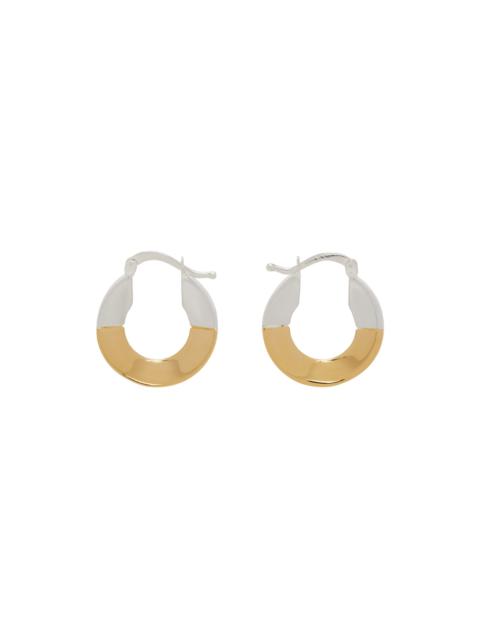 Gold & Silver Hoop Earrings