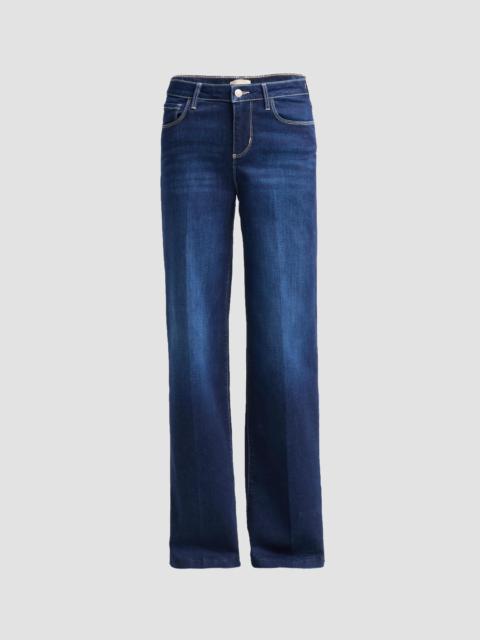 L'AGENCE Women's Scottie High-Rise Wide-Leg Jeans - Robles