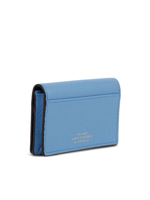 Smythson Panama folded card case
