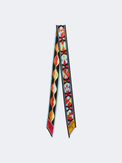 PUCCI Onda and Nawaho silk twill scarf