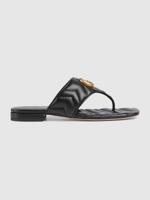 GUCCI Gucci Double G Thong Sandals