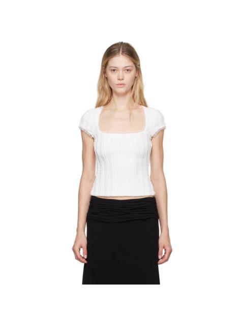 GUIZIO White Zera T-Shirt