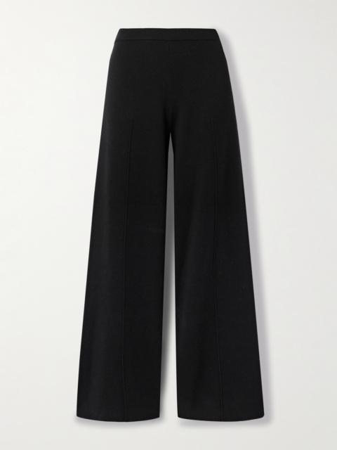 NILI LOTAN Kesta Merino Wool Wide-leg Pants