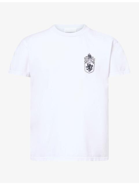 AlLEXANDER DIGENOVA Small Crest Cotton T-Shirt