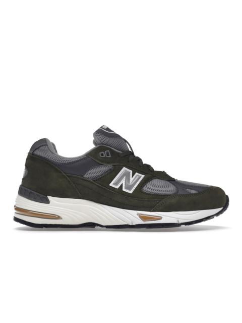 New Balance 991 MiUK Dark Green Grey Tan