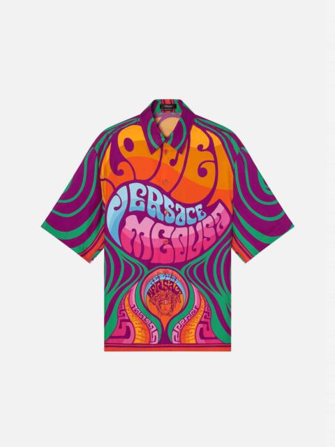 VERSACE Medusa Music Silk Shirt