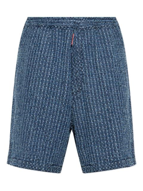 DSQUARED2 textured denim shorts