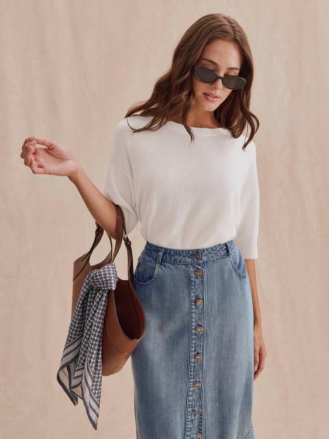Splendid Georgie Short Sleeve Sweater