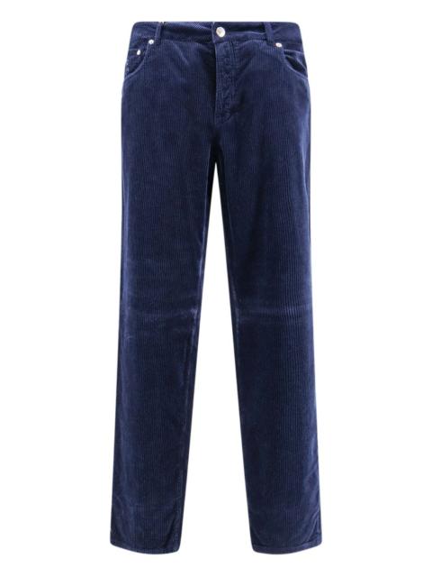 Brunello Cucinelli corduroy-texture trousers
