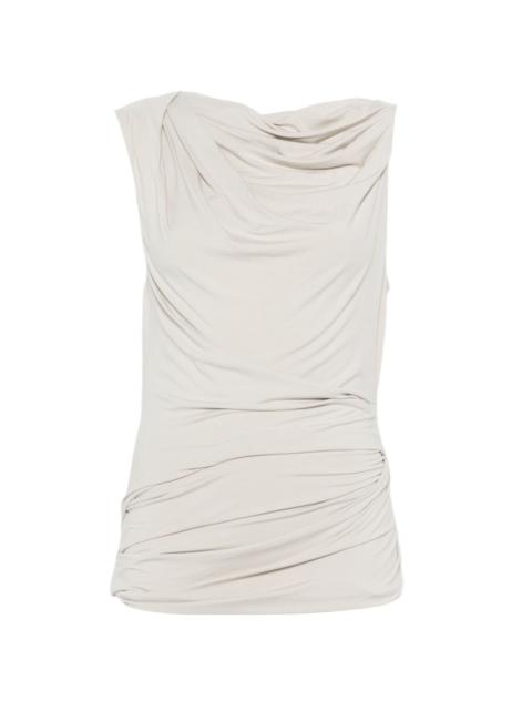 entire studios Drape gathered top