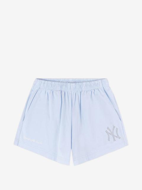 Sporty & Rich Yankees Krystal Disco shorts