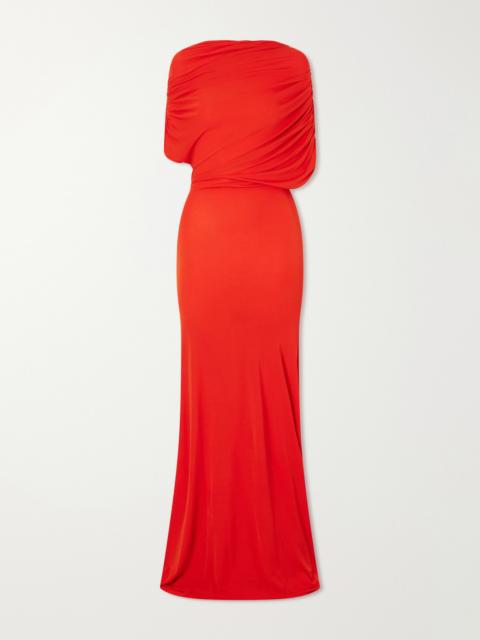 ALEX PERRY Draped Jersey Gown