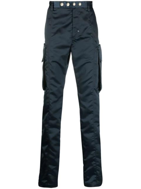 1017 ALYX 9SM high-shine slim-cut trousers