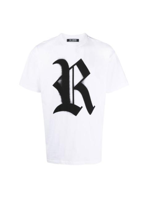 Raf Simons logo-print cotton T-shirt