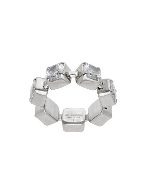 Silver Cup Chain Ring
