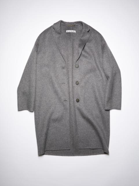 Acne Studios Single-breasted coat - Grey Melange