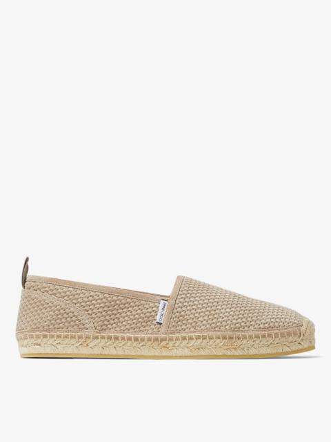 Egon
Stone Woven Embossed Suede Espadrilles